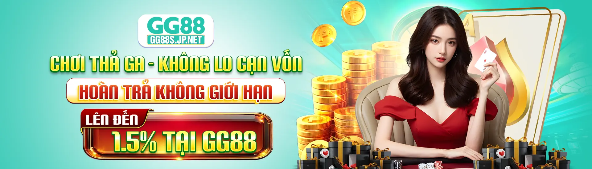 GG88 hoàn trả không giới hạn
